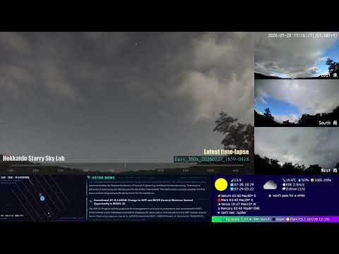 Hokkaido Starry Sky Camera live camera