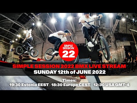 SIMPLE SESSION Live Stream: BMX Finals – Teaser Trailer (Sunday – 12th of June 18:30 CEST)