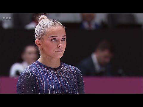 Ruby Evans (GBR) FX EF 🥈2025 World Championships Finals 