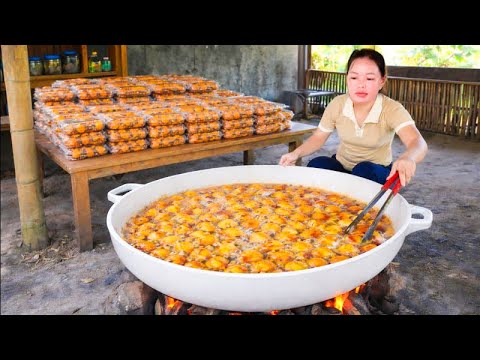 How to Cook " Sauce Eggs with Tomatoes" at Home with Traditional Recipe for Sell in Market