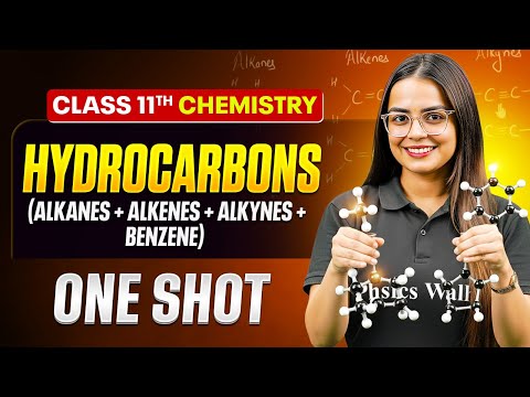Hydrocarbons Chemistry Class 11 One Shot 🔥 | All Concepts + NCERT | Chemistry Chapter 13