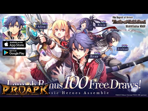 Trails of Cold Steel:NW Gameplay Android / iOS (Official Launch) + Gift Codes - YouTube