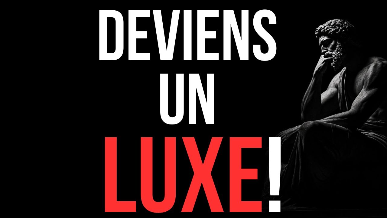 10 SECRETS STOÏCIENS pour être considéré comme un LUXE et non une OPTION! | STOÏCISME