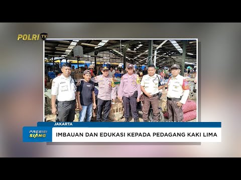 POLSUBSEKTOR PASAR INDUK KRAMAT JATI DAN STAKEHOLDER GELAR PATROLI PASCA PENERTIBAN PKL