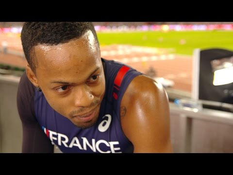 WCH 2015 Beijing - Dimitri Bascou FRA 110m Hurdles Final 5th