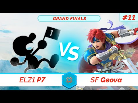 Try Hard Smash #11 - ELZI P7 (G&W) Vs  SF Geova (Roy\Ike\Chrom) Grand Finals Smash Ultimate