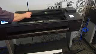 HP DesignJet T730 36-in Printer (F9A29A) - відео 5