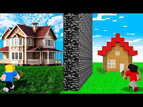 Trolei meu AMIGO na Batalha de CONSTRUÇÃO REALISTA no Minecraft!