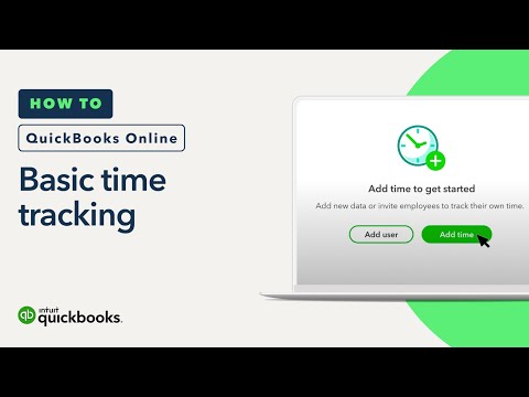 How to use basic time tracking in QuickBooks Online