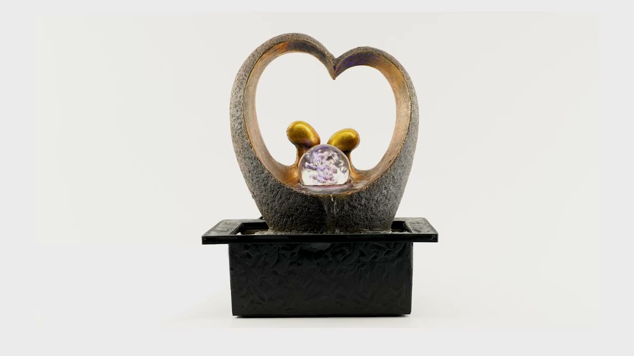 Heart Water Feature LED Lights