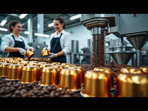 From Bean to Pod | How Nespresso Coffee Pods Are Made In Factory