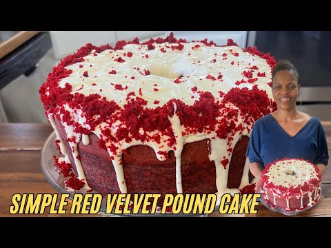 How To Make A Red Velvet Pound Cake