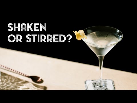 Ultimate Side by Side MARTINI & DAIQUIRI Shaken vs. Stirred taste test!