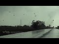 Elmo KS Tornado Crosses Road 4 29 2022