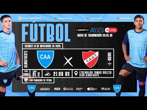 2025 | T.CLAURURA FUTBOL|  8VOS | ALMAFUERTE VS UNION DE TORTUGAS