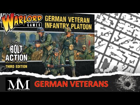 New German Veteran Infantry Platoon Unboxing & build #warlordgames #boltaction #unboxing #stalingrad