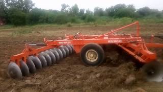 Disc Harrow 20+20 Offset With Hydraulic Tyre System, Dhir Field Tanda - Contact No - 00919417400847