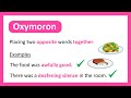 What is an OXYMORON? | Learn with Examples