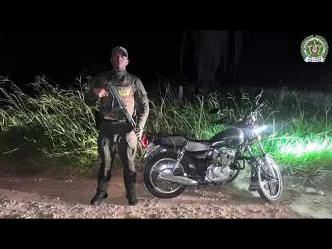 La Estación de Policía Hato Corozal, devolvió una motocicleta Suzuki GN 125