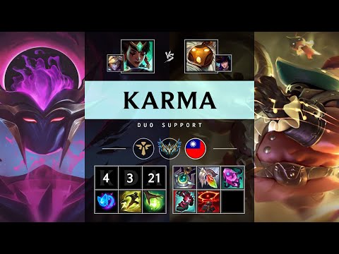 Karma Support vs Bard - TW Challenger Patch 25.19