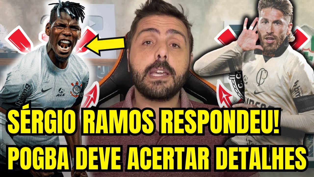 🚨 URGENTE: POGBA EM MARÇO? SÉRGIO RAMOS RESPONDEU! DISTÂNCIA COMPLICA! NICOLA REVELOU TUDO!