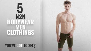 Top 10 N2N Bodywear Men Clothings [ Winter 2018 ]: N2N Bodywear Cotton Sport Biker Short CS6 (Olive,