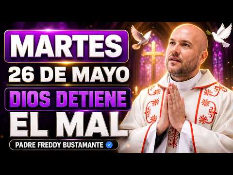 HOMILÍA DE HOY | DIOS DETIENE TODO LO QUE QUERÍA DESTRUIRTE | PADRE FREDDY BUSTAMANTE