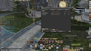 [PC]FF14 テストがてら重そうな地図に行ってみる