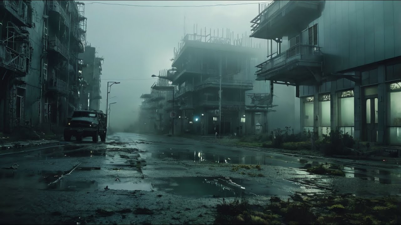 Shutdown City - Dystopian Atmospheric Dark Ambient - Post Apocalyptic Ambient Journey