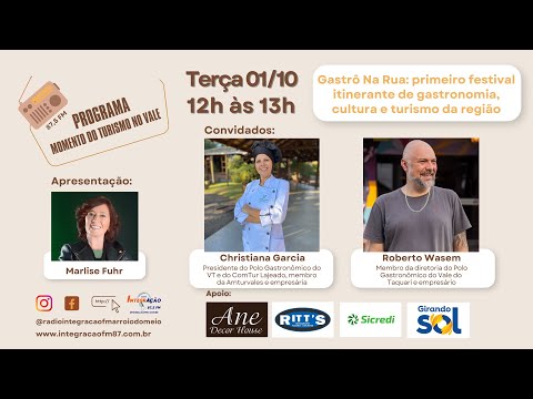 1º festival itinerante de gastronomia, cultura e turismo da região