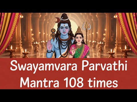 Swayamvara Parvathi Mantra 108 Times | Powerful Mantra for Marriage, Love & Relationship Harmony