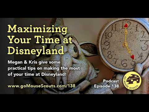 138: Maximizing Your Time at Disneyland
