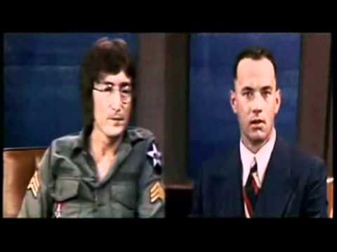 John Lennon on Forrest Gump (EN)