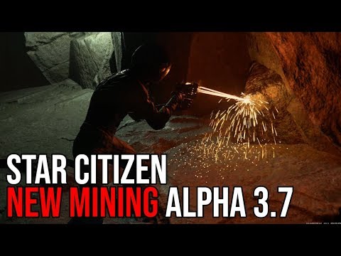 Star Citizen Insider | Alpha 3.7 New Mining Gameplay
