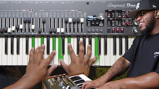 How to Play ADVANCED Gospel Chords on Organ Contemporary Gospel Tutorial