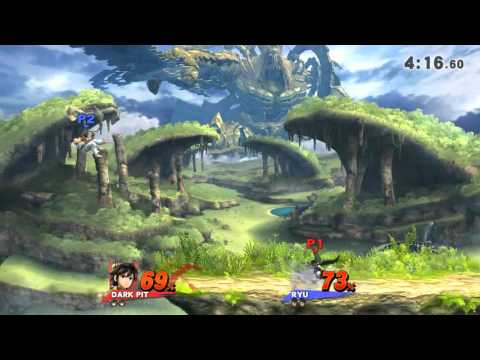 SSB4:Dank Pit Vs Ryu