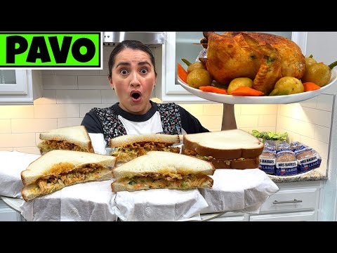 Hagamos SANDWICH DE PAVO salvadoreño para Thanksgiving, Navidad, y Año Nuevo 🦃🎄🥳