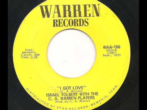 I GOT LOVE ISRAEL TOLBERT