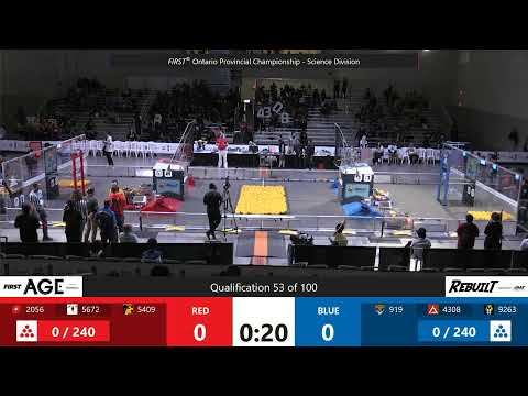 Day -1 stream thumbnail for FIRST Ontario Provincial Championship
