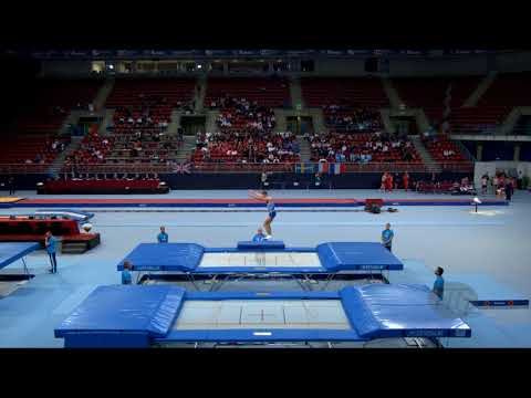 RABTSAU Aleh (BLR) - 2017 Trampoline Worlds, Sofia (BUL) - Qualification Trampoline Routine 2