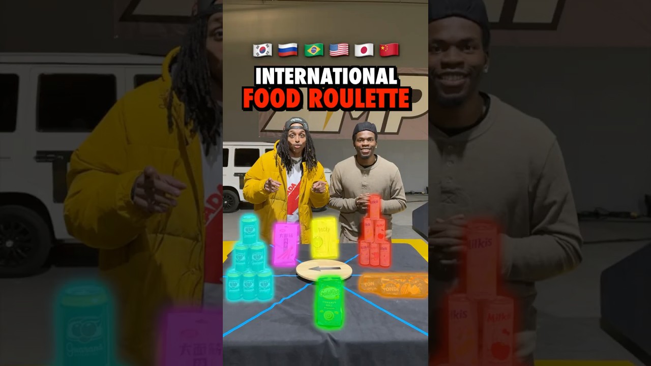 AMP FOOD ROULETTE CHALLENGE