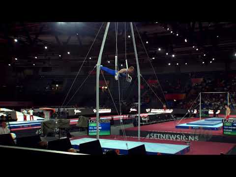 KUZOVKOV Konstantin (GEO) - 2019 Artistic Worlds, Stuttgart (GER) - Qualifications Rings