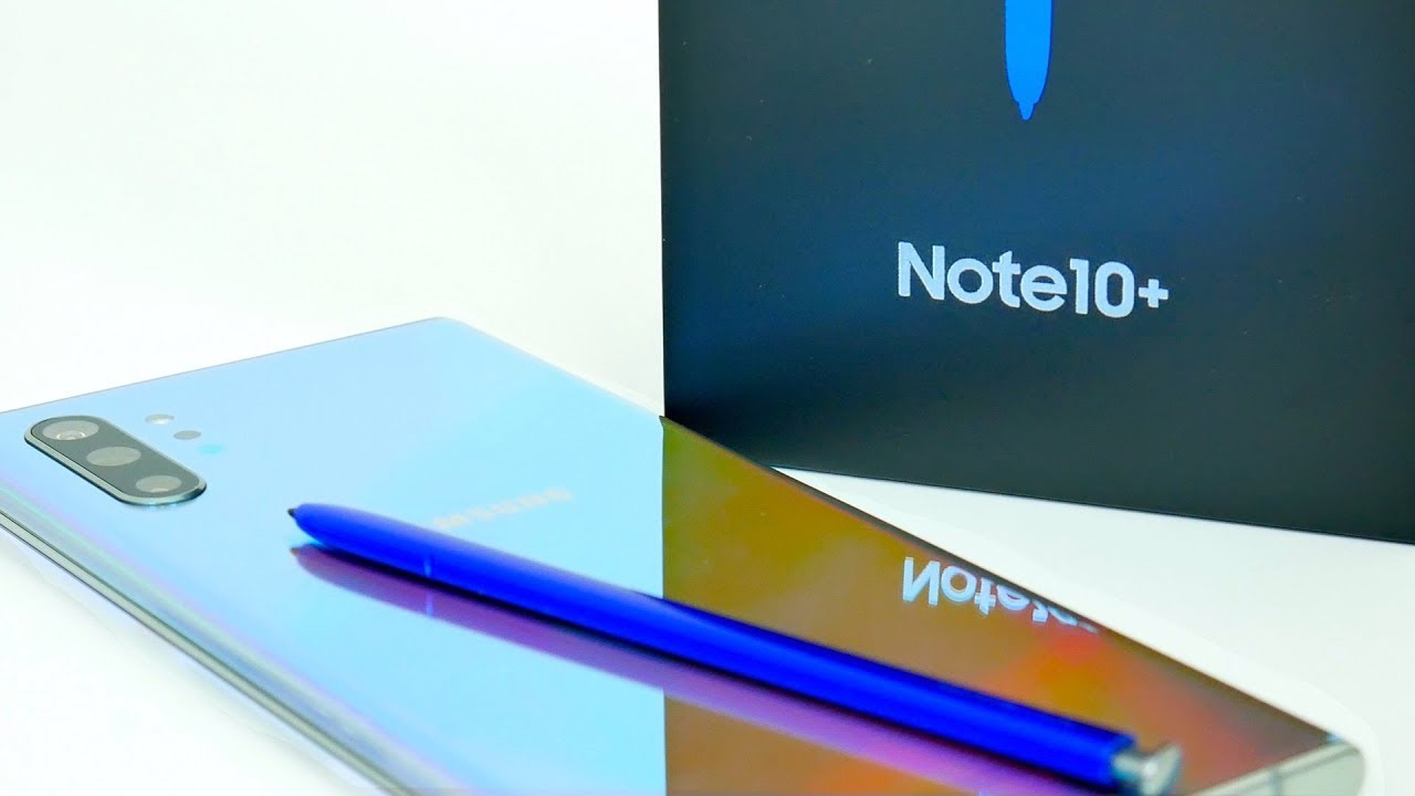 Samsung Galaxy Note 10+ Unboxing & First Impressions! (Aura Glow)