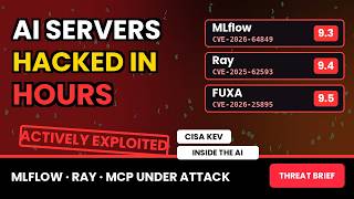 Attackers Hit AI Platforms in HOURS | MLflow, Ray, MCP Flaws Under Active Attack | AI Threat Brief