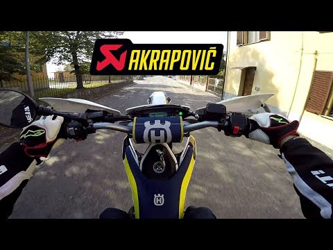 SUPERMOTO RAW - HUSQVARNA 701 AKRAPOVIC PURE SOUND
