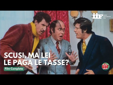Scusi, ma lei le paga le tasse? | Commedia | Franco e Ciccio | Film Completo in italiano
