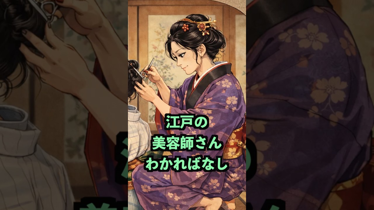 江戸の美容師さんわかればなし