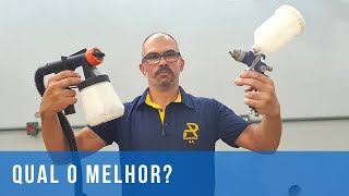 Qual o melhor equipamento de pintura? Pistola x  pistola elétrica ou  airless