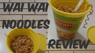 Wai Wai noodles/ Veg masala flavoured/ Review/ Instant noodles/ Worth or not?