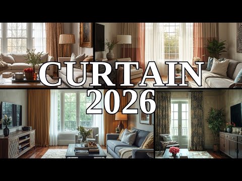 Trending Curtain Styles for 2026 | Modern & Elegant Window Treatment Ideas